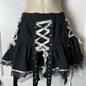 IBLIS Gothic Lolita Skirt size XS
